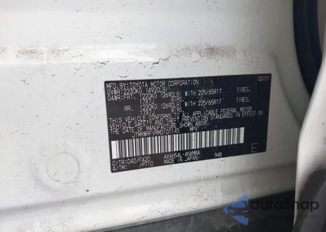 2021 Toyota Rav4 Hybrid Xle from USA, damaged, VIN JTMRWRFV9MD101145